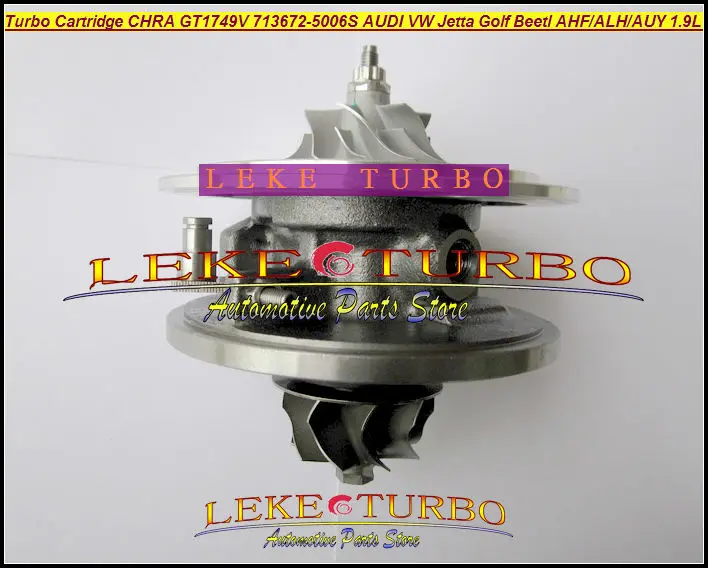 Turbocharger Turbo GT1749V 713672-5006S TURBO CARGRIDGE CHRA FOR AUDI AHF AUY 1.9L 110HP (1)