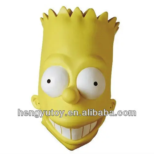 Милый Забавный мультфильм Полный Маска латекс NON-TOXIC маска