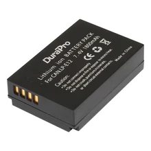 1800mAh LP-E12 digital camera battery for canon LP E12, EOS M M2 100D Kiss X7 Rebel SL1 high quality Replaceable batteries