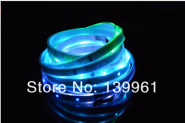 IP67 трубчатый корпус Водонепроницаемый 5 м 150 светодиодный s 5050 SMD чудесный необычный цветной RGB светодиодный ленточный светильник лампа