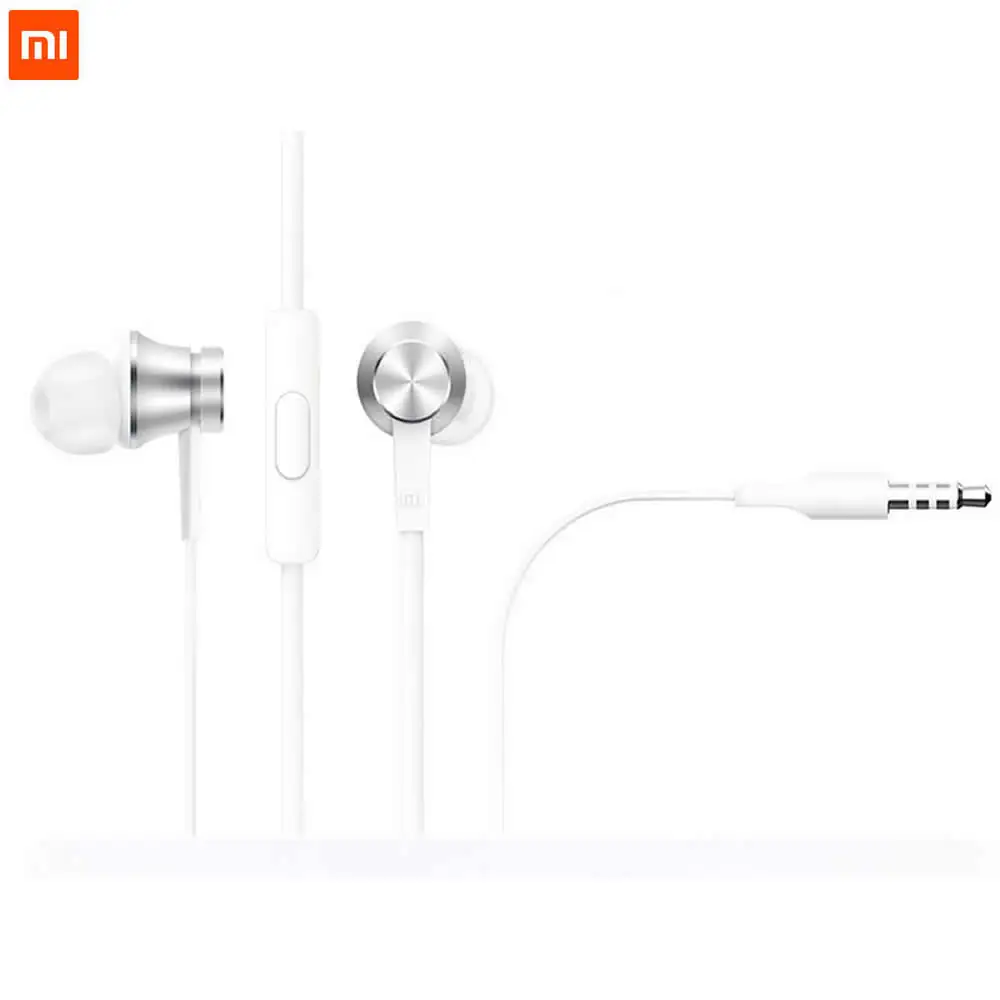 

Original Xiaomi Piston Mi In-Ear Earphone Basis Version Headset with Remote Microphone For Xaomi Android Smart Phones