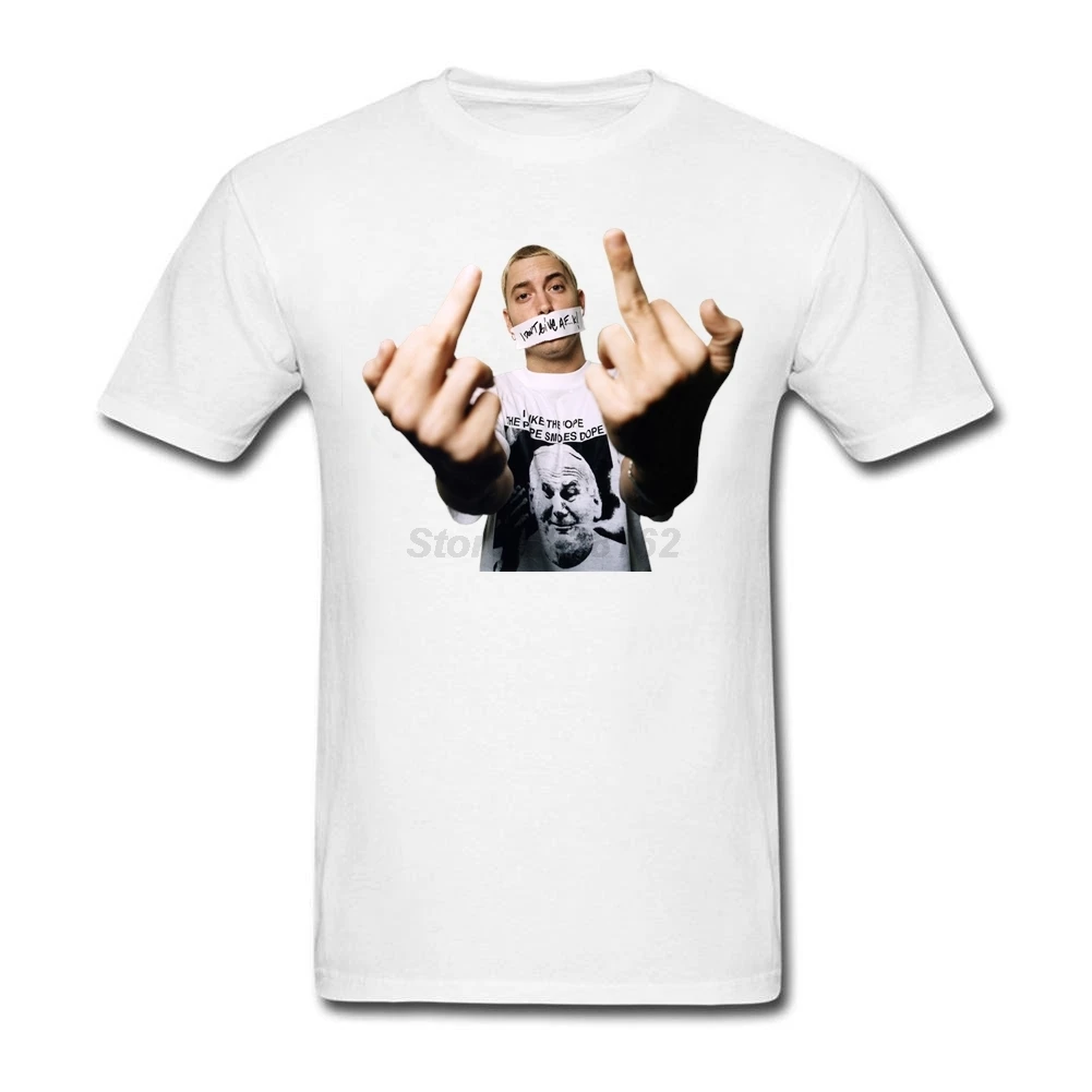 Мужские футболки Eminem music tour металлические тонкие темно синие с коротким рукавом