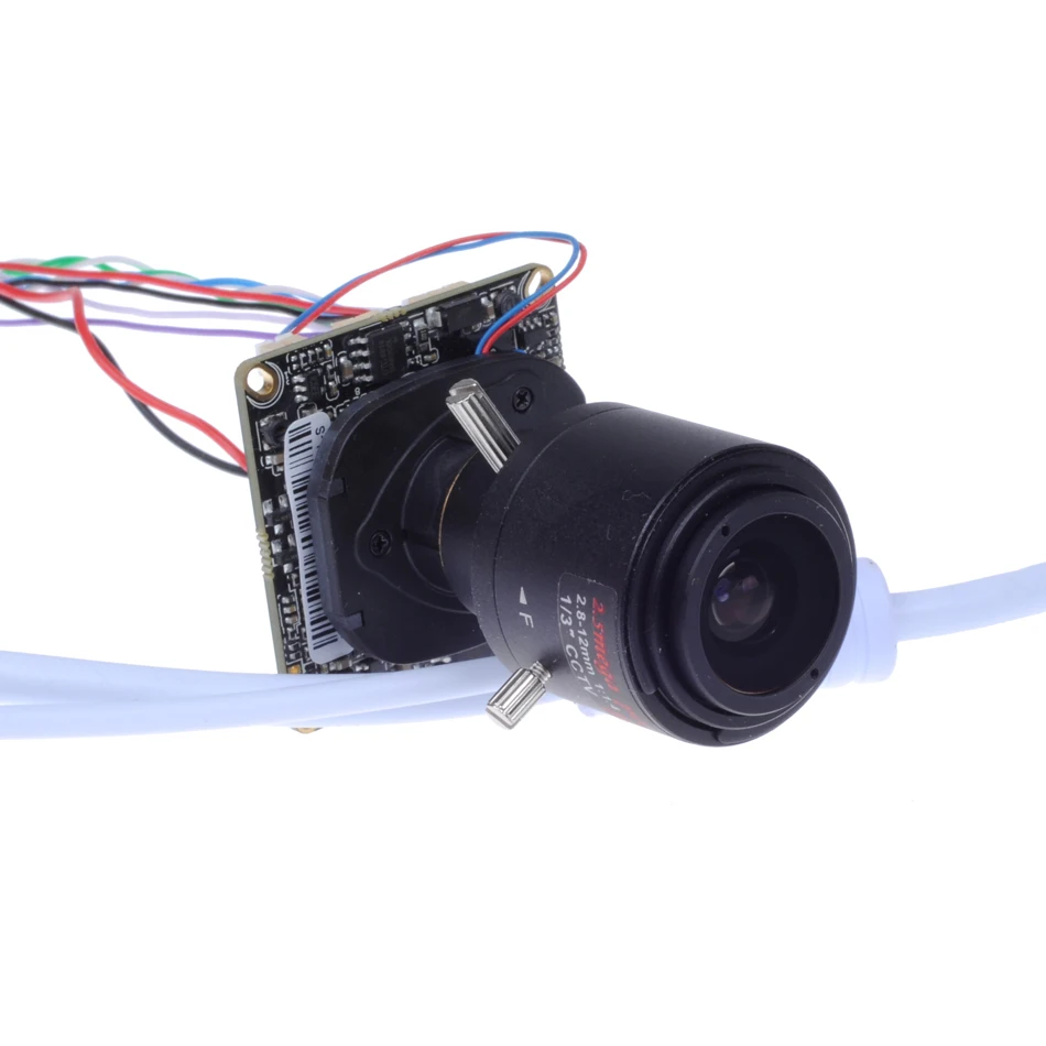 Сетевая мини ip камера H.265 1080 P 2.0мп Hi3516CV300 ONVIF 2 8 12 мм ручной зум объектив с