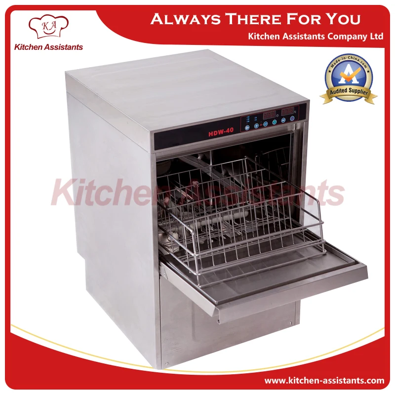 HDW40 desktop dish washer washing machine for commercial kitchen