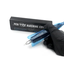 200 шт./кор. одноразовые EZ ручка Тип машина с откидной крышкой " X 6,4" для EZ или какой-либо картрдигес-ручка для нанесения татуировок Тип машина