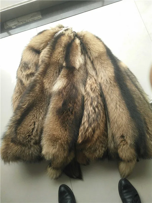 High Quality Natural Raccoon Fur Skin Pelt