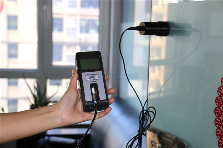 WTM 1100 портативный тестер коэффициента пропускания светильник с ЖК дисплеем