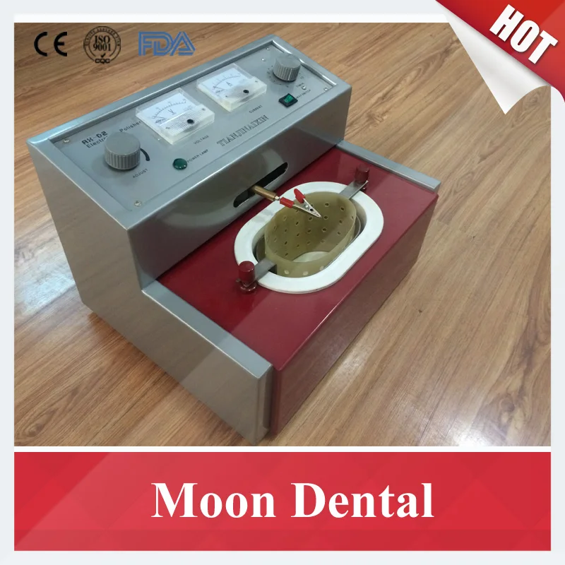 CE Approved AX-D2 Anode Swing Dental Electrolytic Polishing Machine Polisher Dental Lab Equipment for Dental Lab Technician