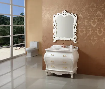 

Best price china factory solid wood bathroom cabinet 0281-8057