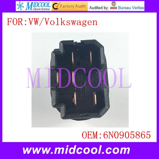 Переключатель стартера зажигания использовать OE NO. 6N0905865 для Volkswagen VW