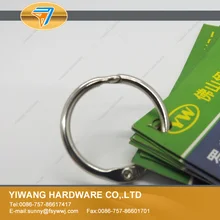 AliExpress Горячая никелирование кольцо для открытки офис Чехол для инструментов блокнот кольцо 10 шт./пакет уплотнительное кольцо фото коллекция кольцо