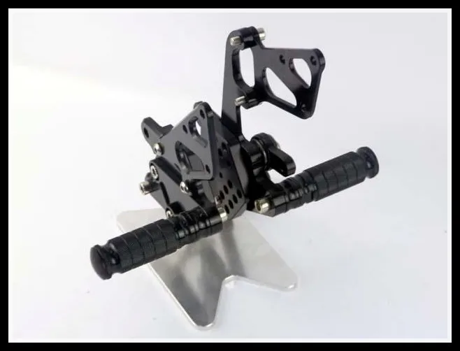 Черный Rearset задний Набор подножки для 2008-2011 Honda CBR1000RR CBR 1000RR