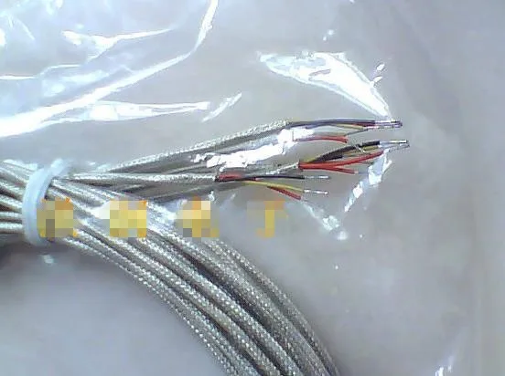1 шт. DS18B20 цифровой датчик температуры PTFE водонепроницаемый трехжильный экранированный кабель