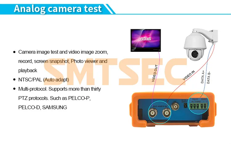 4," CCTV IP камера тест er монитор IP тестер аналоговых камер с SDI wifi PTZ контроллер PoE Тест CCTV Тест er(IPC-3400SDI