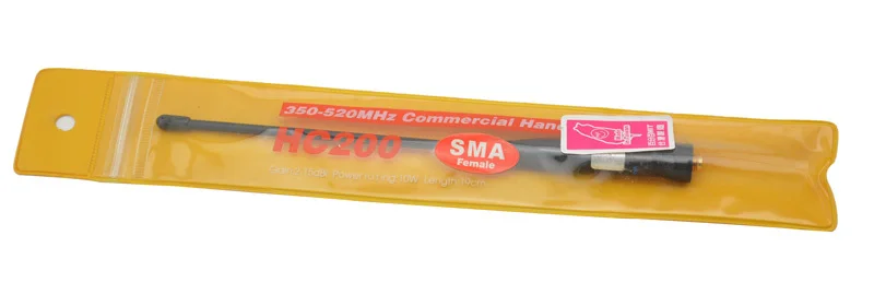 SMA-Female разъем Harvest Eagles антенна HC200 UHF 350-520 MHz Коммерческая Удобная антенна для радио ветчины