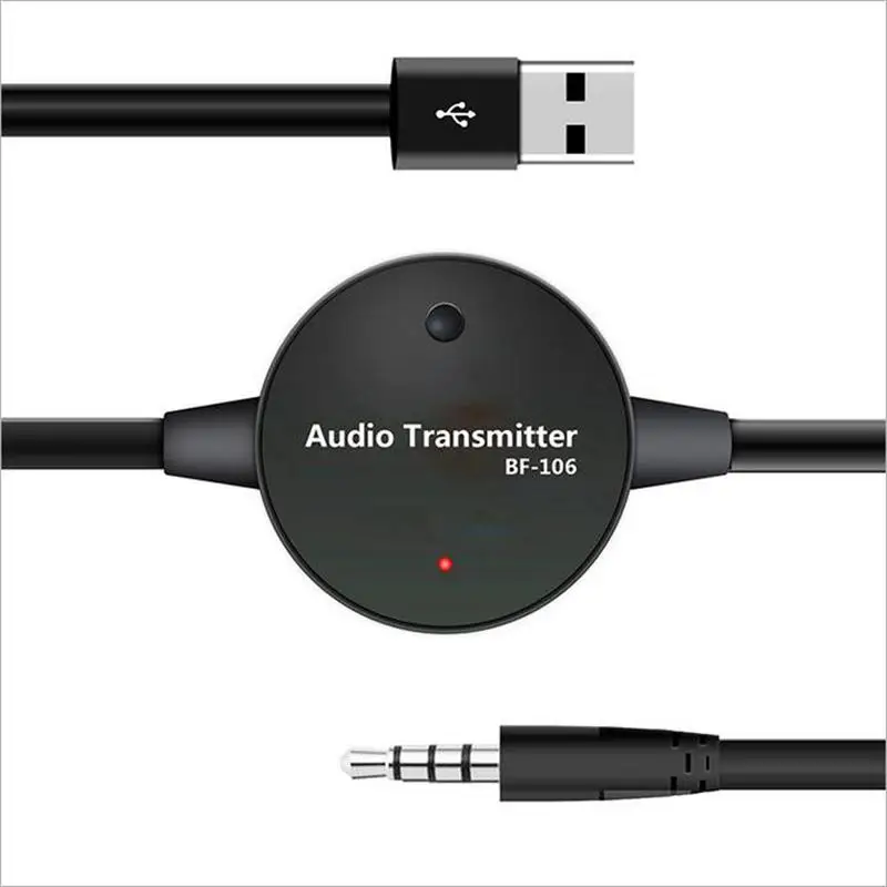 3.5mm RCA TV Audio Bluetooth 3.0 Transmitter USB Free drive Bluetooth