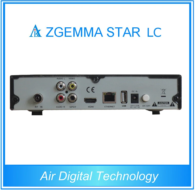 2 шт./лот продукт Zgemma star LC DVB-C Linux Enigma 2 Linux HD цифровой приемник PVR готов