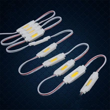 Водонепроницаемый IP67 чип COB Светодиодный модуль ввода объектив СВЕТОДИОДНЫЙ модуль CREE 12 в 1 Вт энергосберегающие светодиодный модуль