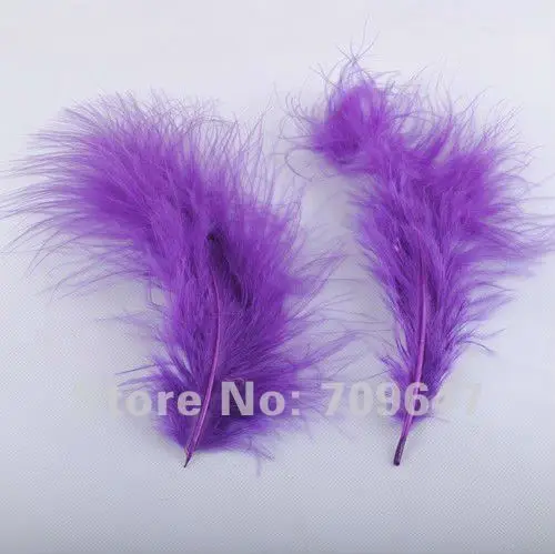 New! Hot sale! 600pcs/Lot  12-16cm Marabou Turkey Feathers 7colours available free shipping