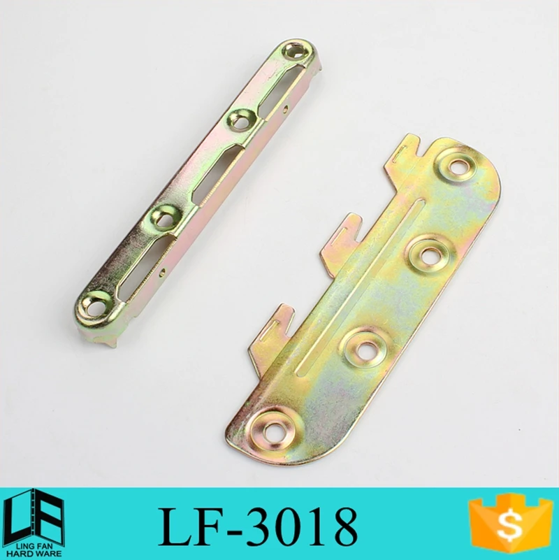 bed bracket centre slat support,wood connector bracket LF 3018in