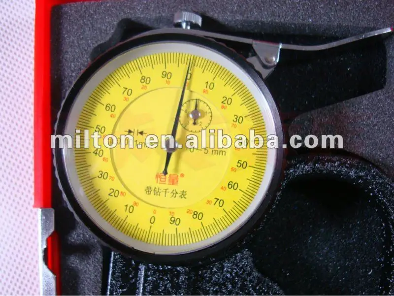 0-5mmx0.001mm Micron Dial Thickness Gauge