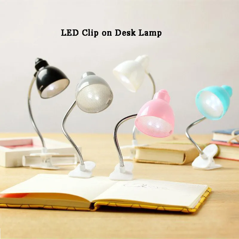Mini Clip on book Light LED Light Reading Lamp LED eye protection Reading Lights