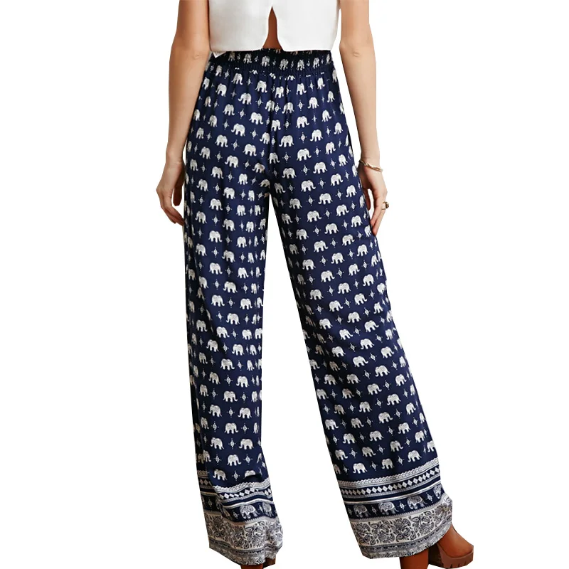 wide leg casual pants - Pi Pants