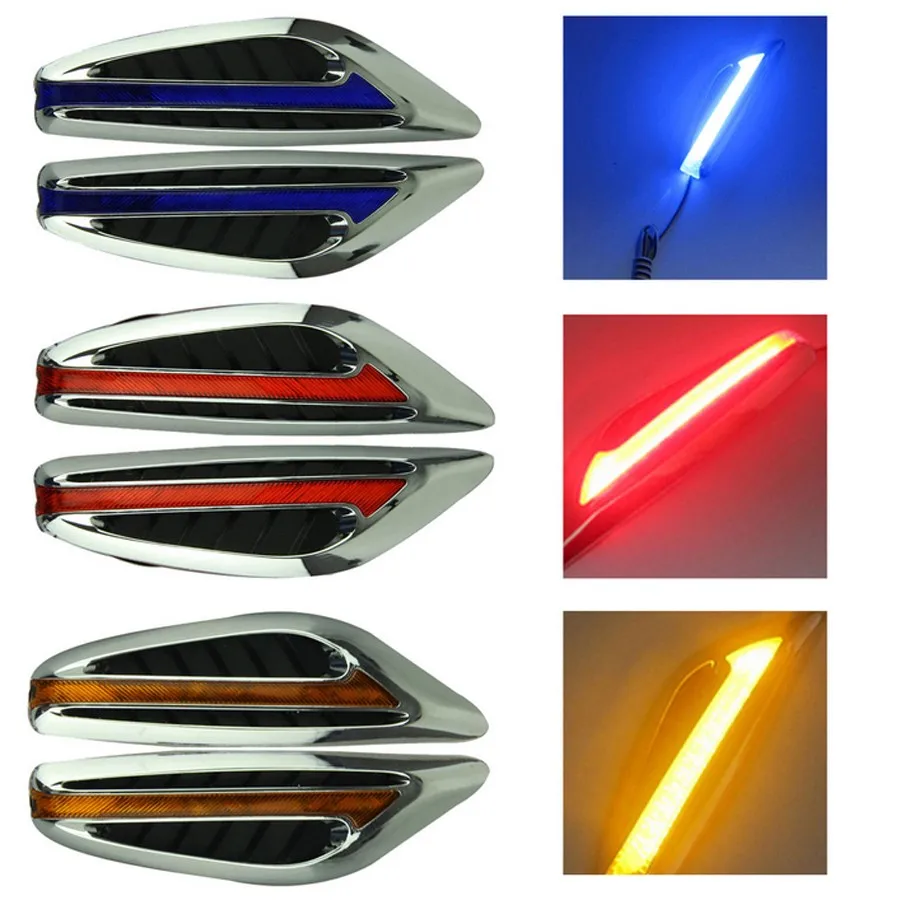 2 шт./лот Горячая рулевая фара крыло боковая лампа Автомобильная светодиодный