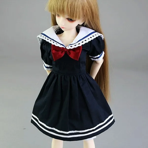 [Wamami] 120# темно-синяя рубашка/одежда/платье/костюм/наряд 1/3 СД DOD AOD BJD Dollfie