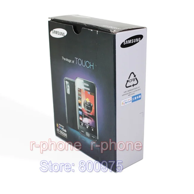Мобильный телефон SAMSUNG S5230 S5230c La Fleur, разблокированный, 3,0 дюймов, сенсорный экран, Bluetooth S5230, красные мобильные телефоны