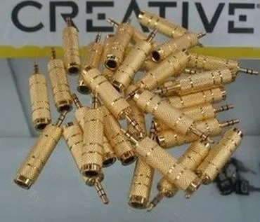 ship.100pcs/lot.3.5mm до 6.5 мм аудио кабель. 3.5 мм штекер 6.5 мм Женский аудио конвертер. 3.5 до 6.5mmm plug