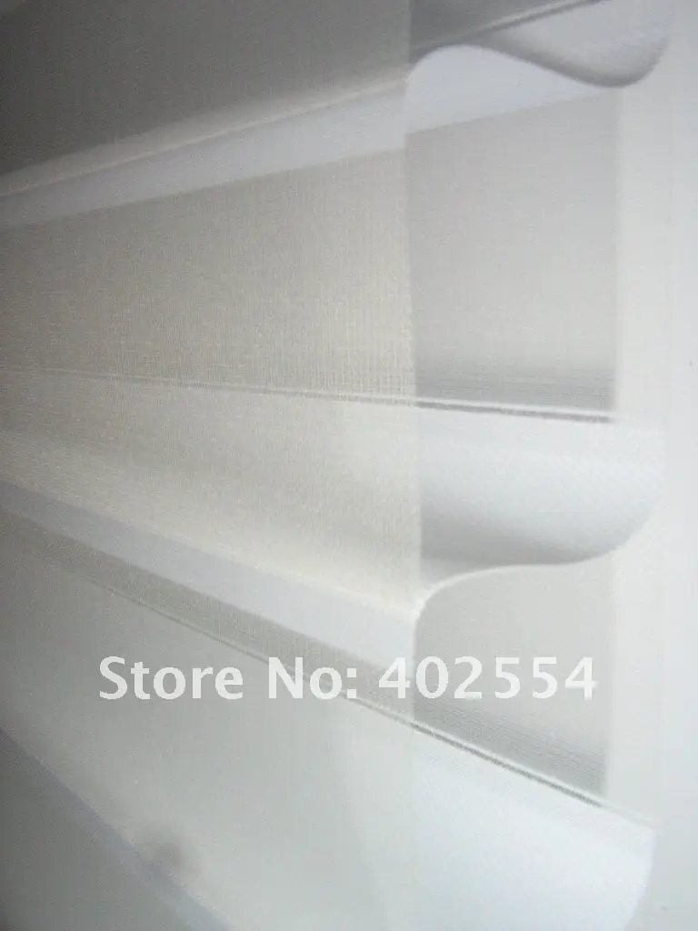 motorized zebra blinds, 1.6m wide or customized as your requirement