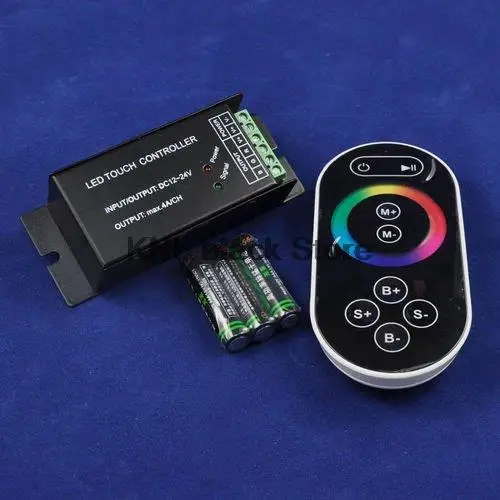 DC12V-24V LED RGB контроллер с 8key сенсорным РФ Пульт дистанционного управления для Светодиодные полосы SMD5050/3528