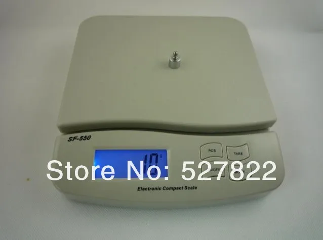 Хит продаж 55 Lbsx 0,1 OZ электронные Почтовый шкале 25 кг/1g цифровые весы SF-550 платформа посылка масштаб Бесплатная доставка