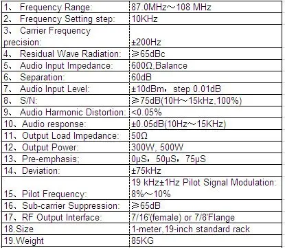 50% стоимость доставки профессиональное fm радио staion оборудование 500 Вт 87-108 МГц PLL стерео fm вещательный передатчик