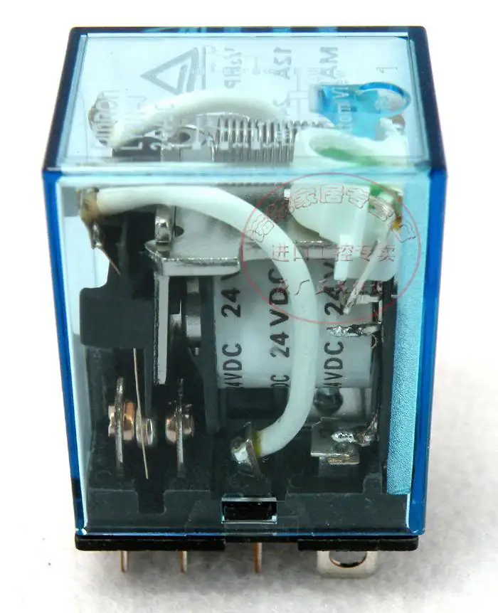 10 шт 24 V DC катушки Мощность реле DPDT LY2NJ HH62P-L JQX-13F
