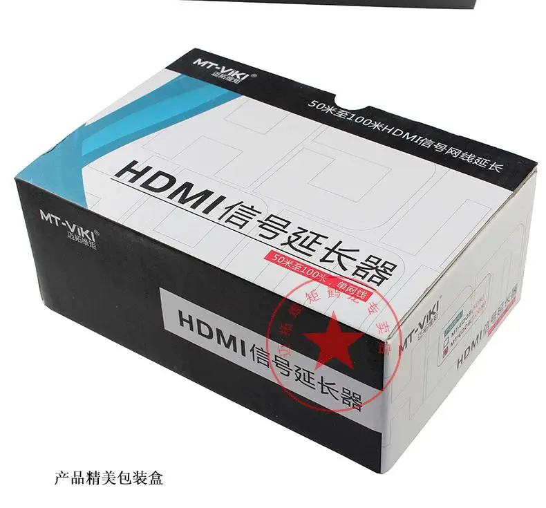 MT-ED06 усилитель сигнала HDMI удлинитель по одному кабелю RJ45 Cat5e/6 Расширение 100 м HDMI 1,4 без потерь 1080P HD 2048*1440