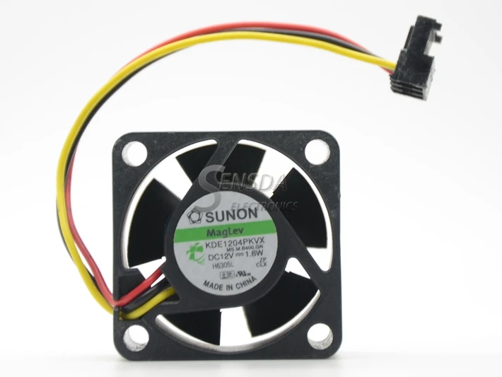 Sunon KDE1204PKVX 4020 12 в 1,6 Вт для 2950 вентилятора переключатель сервера Инвертор Вентилятор охлаждения