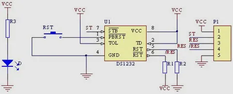 Электронный DS1232 внешний модуль сторожевого таймера