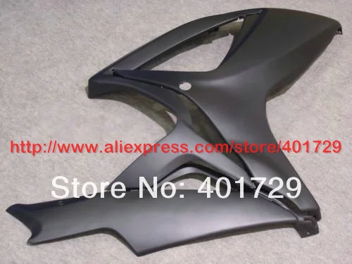 Таможенные обтекатели для Suzuki GSXR-600 750 GSX-R600 R750 2006 2007 GSXR600/750 все плоский черный обтекателя kit AW40