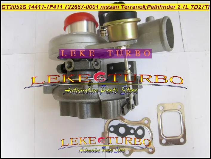 GT2052S 14411-7F411 722687 722687-5001 S 722687-0001 Turbo турбонагнетатель для nissan Terrano II 2001 Pathfinder 2001-05 TD27TI 2.7L