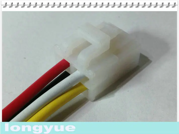 Longyue10pcs 4 p проводка для релейного разъема Разъем 10 см провода
