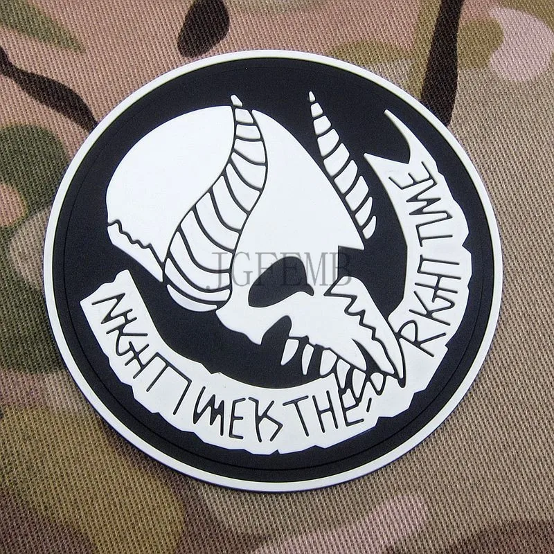 Световой ермунганд Seal Team 9 мораль Военная Униформа Вышивка патч Значки pb889