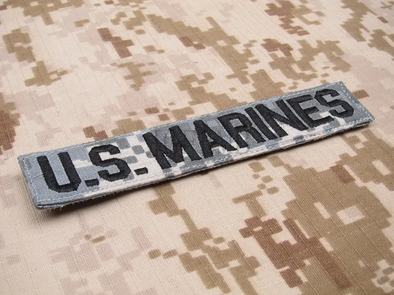 Полевая форма U. S. MARINES лента на грудь служба лента Боевая Тактическая Военная Вышивка-накладка значки Q169
