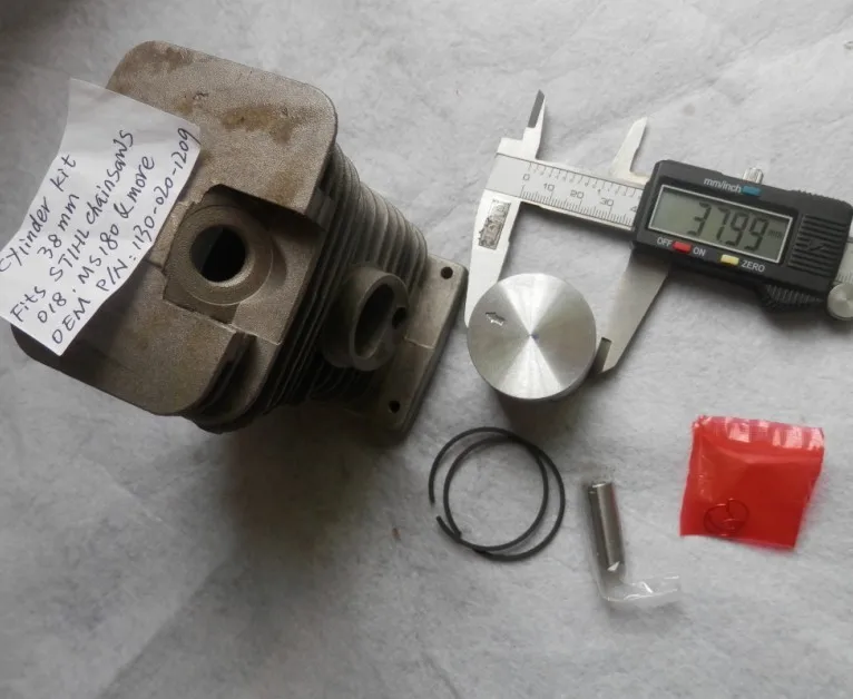 CYLINDER  KIT 38MM STIHL 018 MS180 7