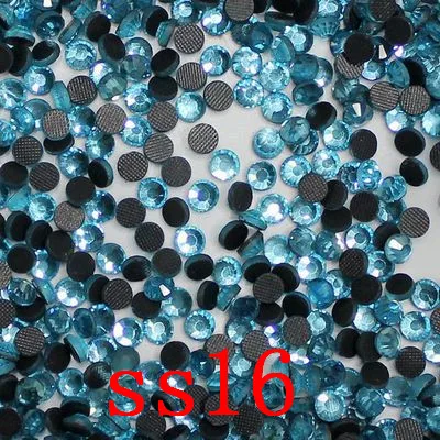 LT. Сапфир 1440 шт. SS16 DMC исправление горный хрусталь термоклеевые стразы камни