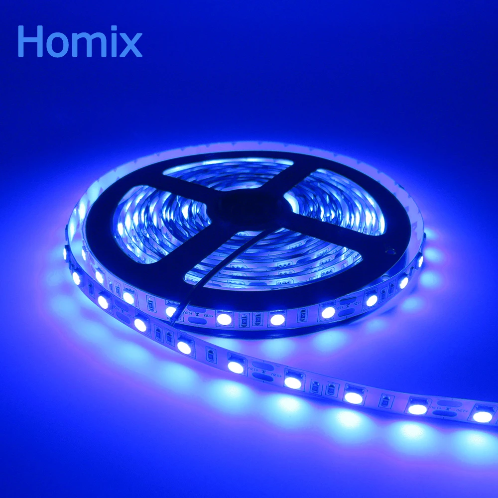 5 м Светодиодная лента 5050 smd IP20 60LED/M DC12V гибкая светодиодная RGB CoolWhite теплая белая