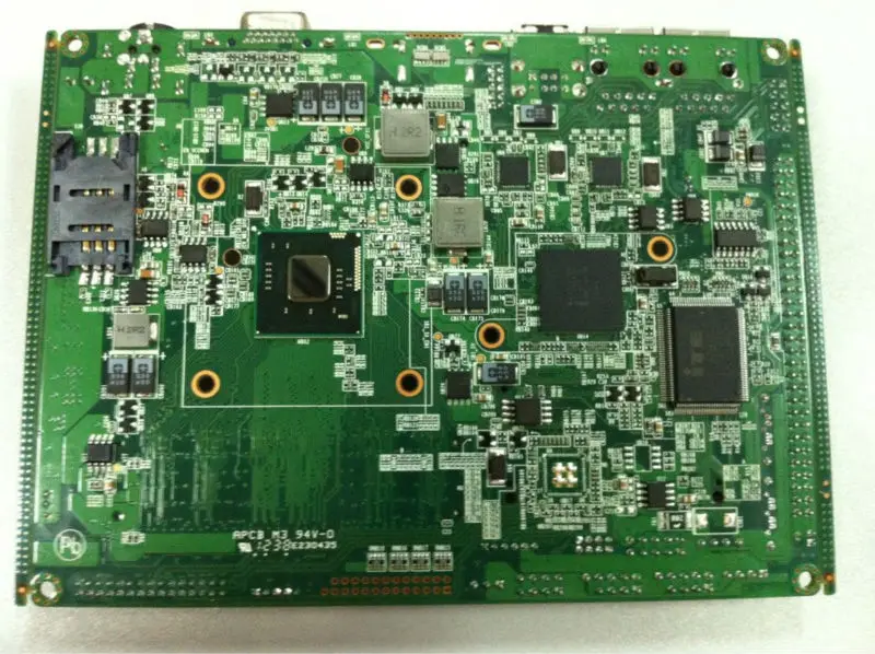 Мини atx материнская плата с бортовой 2G ram с LVDS/VGA(PCM3-N2800em