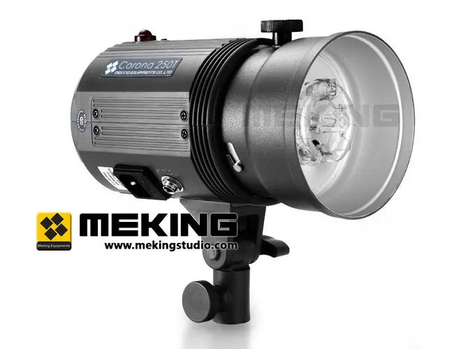 Meking 250 W 250 T 220 V Высококачественная фотостудия стробоскопическая вспышка Corona с моновспышкой профессиональные вспышки