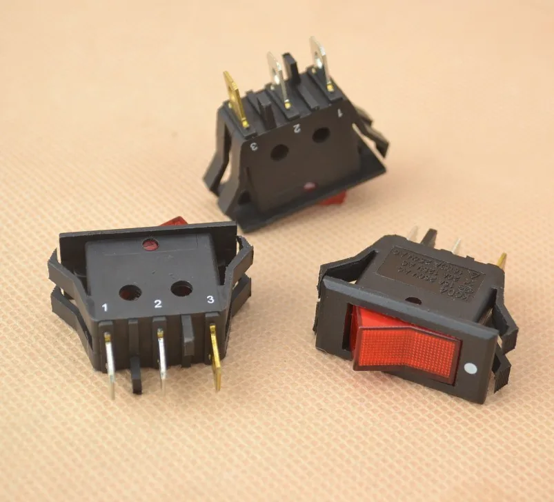 DC12V 3-х контактный мини переключатель 20A ВКЛ-ВЫКЛ
